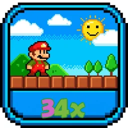 34x